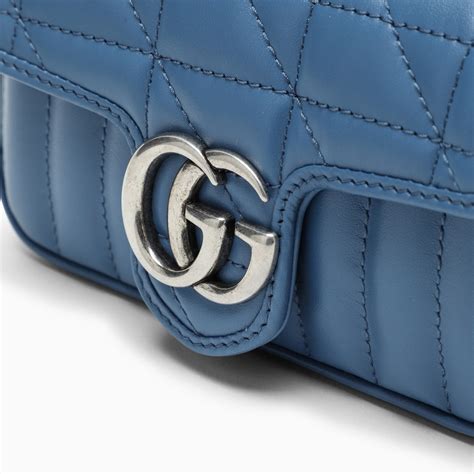 gucci marmont bag blue